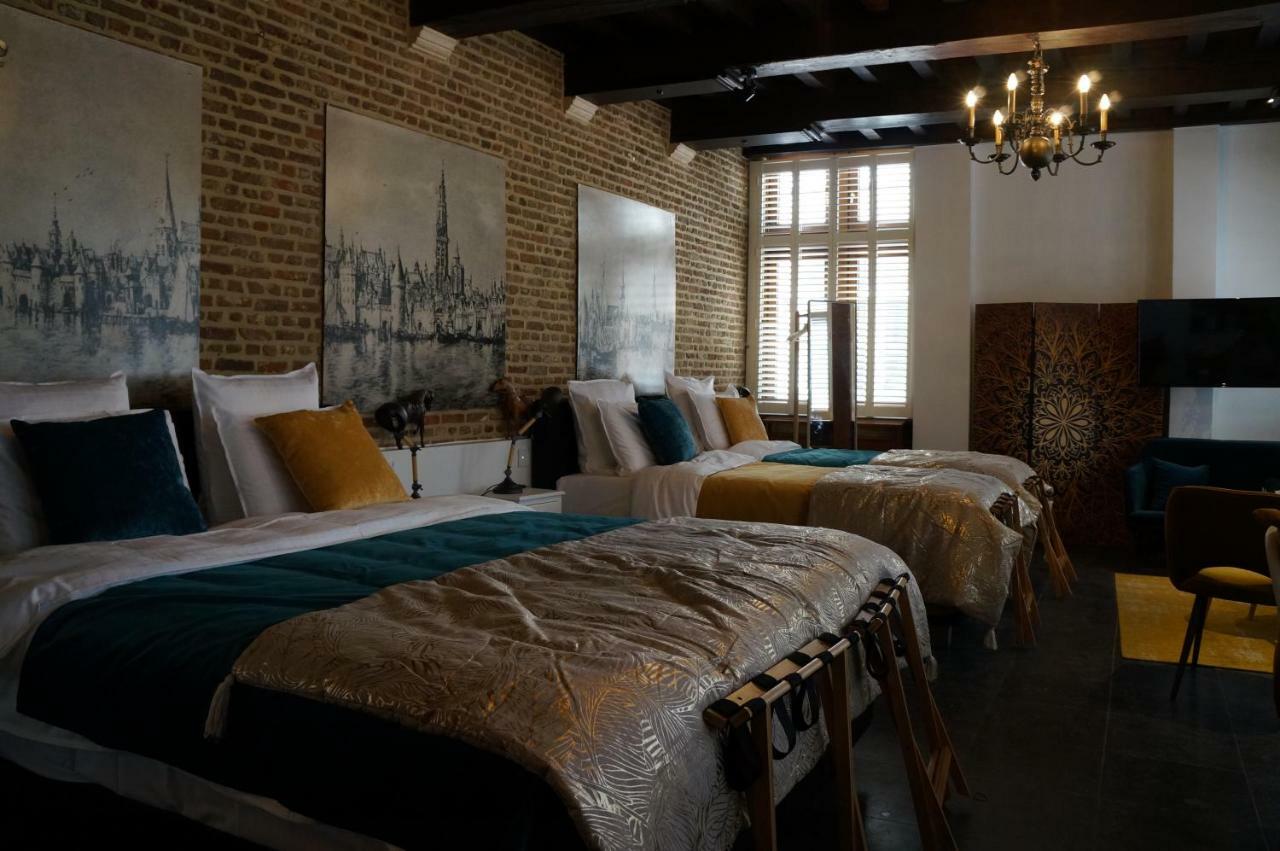אנטוורפן Charming Suites Jan Zonder Vrees מראה חיצוני תמונה